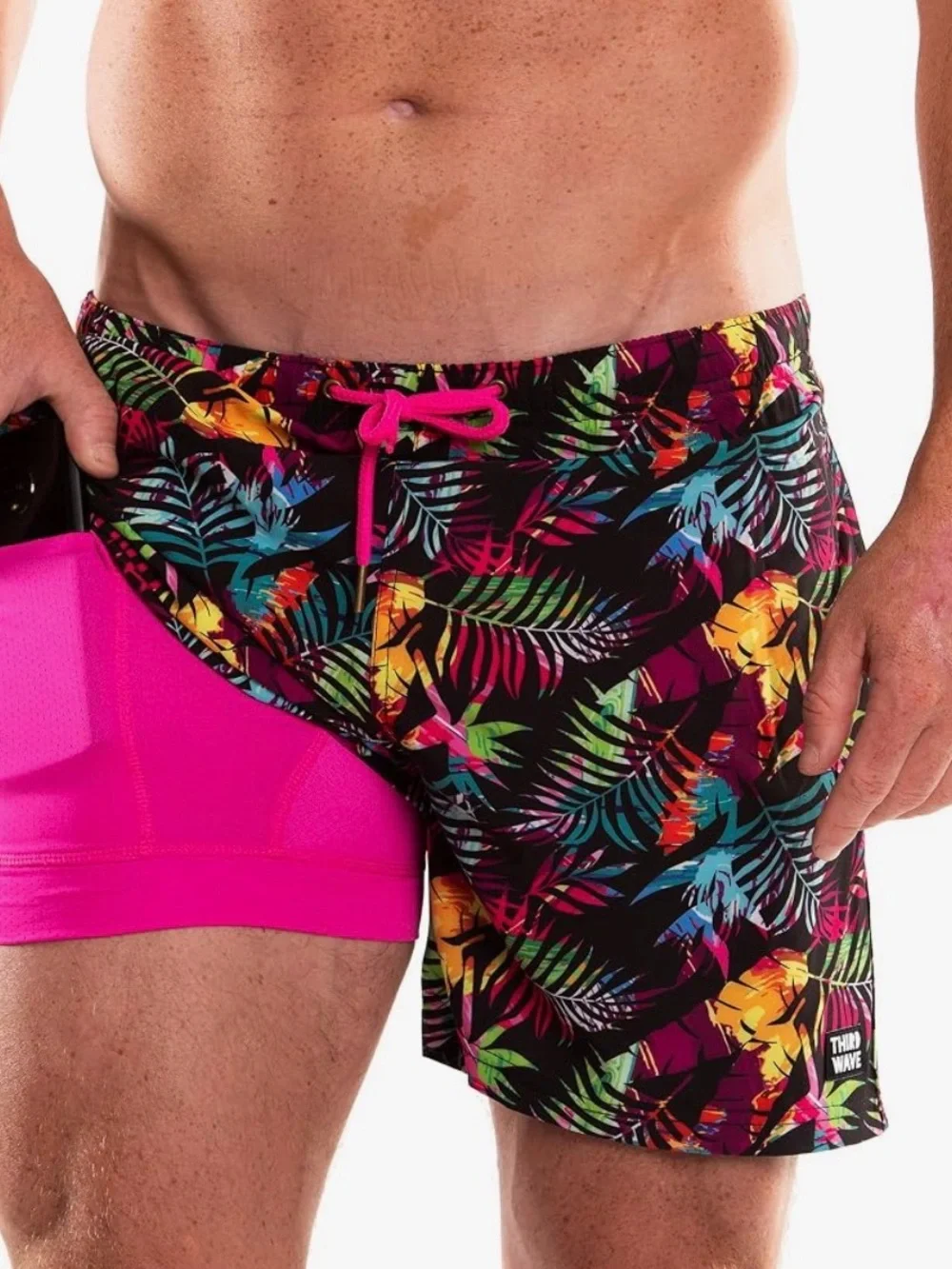 THIRD WAVE 5” COMPRESSION SWIMWEAR FOR MEN XXL